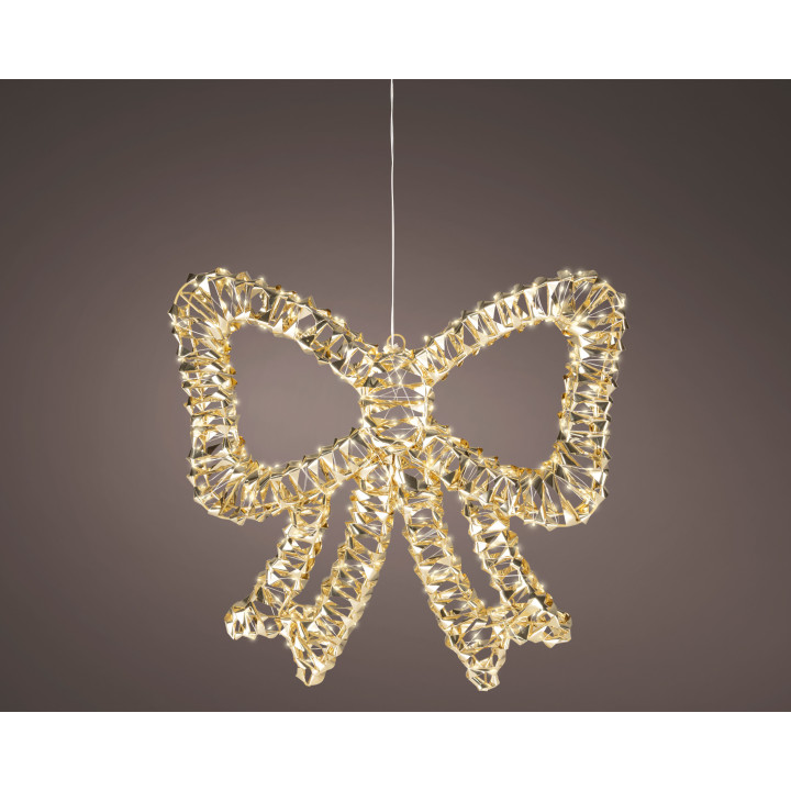 Podświetlana kokarda 400 LED 48 × 46 cm