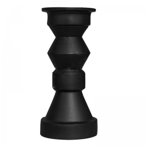 Czarny świecznik 26cm
