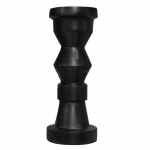 Czarny świecznik 30cm