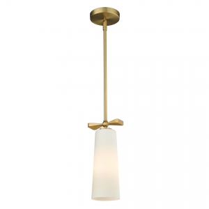 Złota lampa wisząca BOW