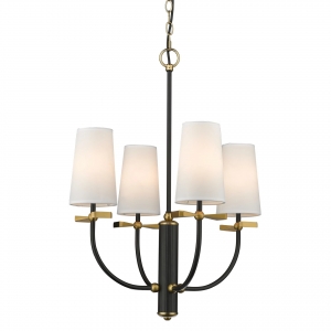 Czarna lampa wisząca BOW