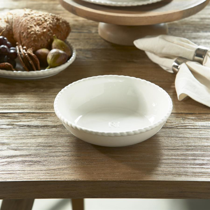 Elegant Twist Serving Bowl 24 cm | Rivièra Maison
