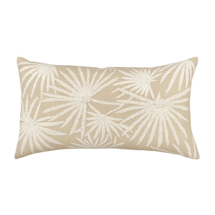 Poduszka dekoracyjna Amina Beige 60 × 35 cm