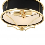 Lampa wisząca Stesso Gold Nero S