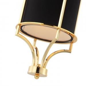 Lampa wisząca Stesso Lungo Gold Nero