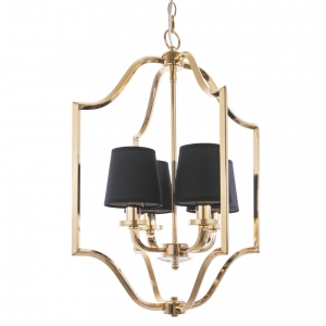 Lampa wisząca New York złota