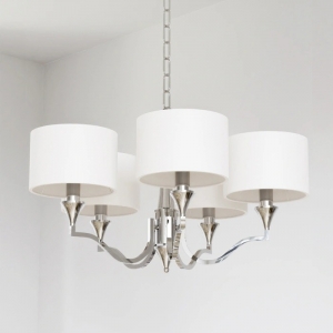 Srebrna lampa wisząca WASHINGTON