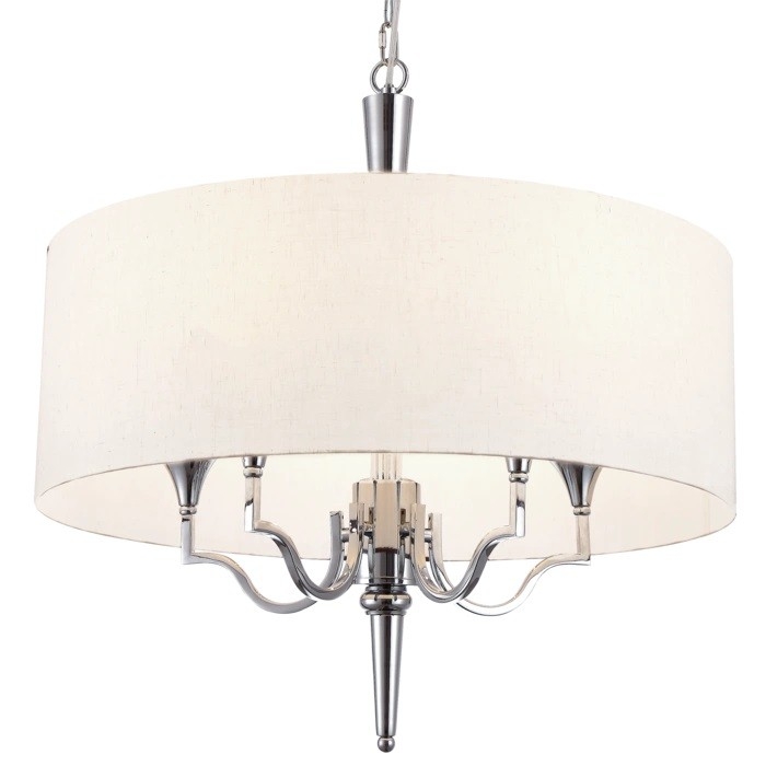 Srebrna lampa wisząca WASHINGTON