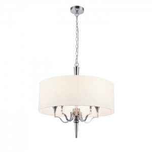 Srebrna lampa wisząca WASHINGTON