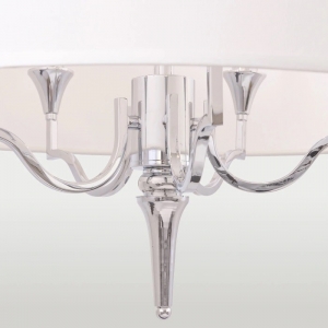 Srebrna lampa wisząca WASHINGTON