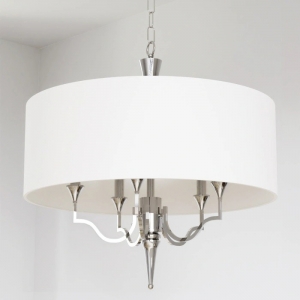 Srebrna lampa wisząca WASHINGTON