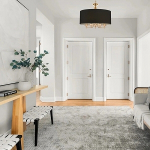 Złota lampa wisząca ABU DHABI czarny abażur