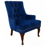 Fotel tapicerowany Chloe pikowany