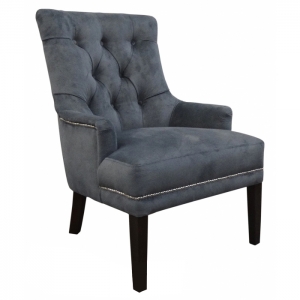 Fotel tapicerowany Chloe pikowany