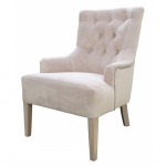 Fotel tapicerowany Chloe pikowany