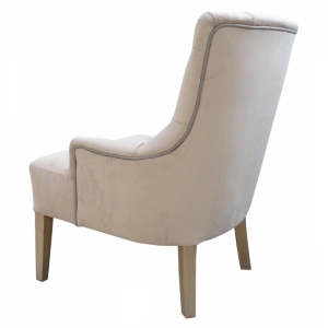 Fotel tapicerowany Chloe pikowany