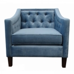 Fotel tapicerowany Milano pikowany