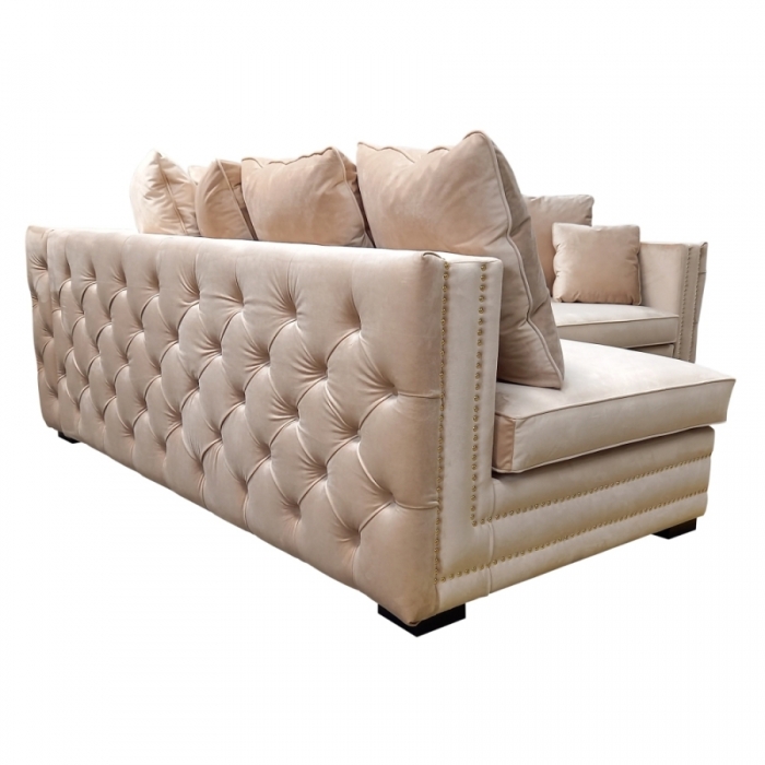 Narożnik tapicerowany Sofia pikowany