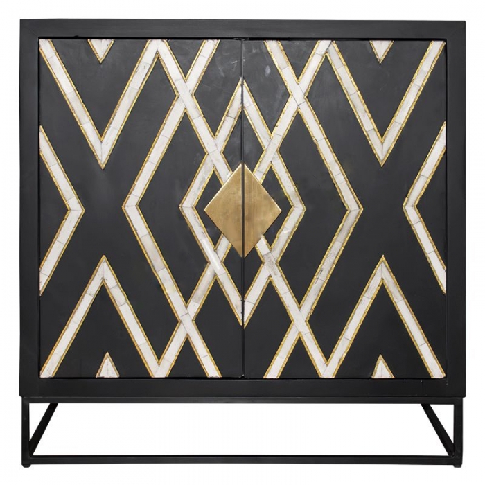 Czarno - biała komoda