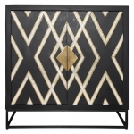 Czarno - biała komoda