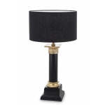 Elegancka lampa czarno- złota