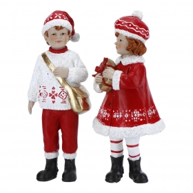 Komplet figurek chłopiec i...