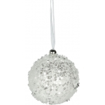 copy of Biała bombka cekinowa