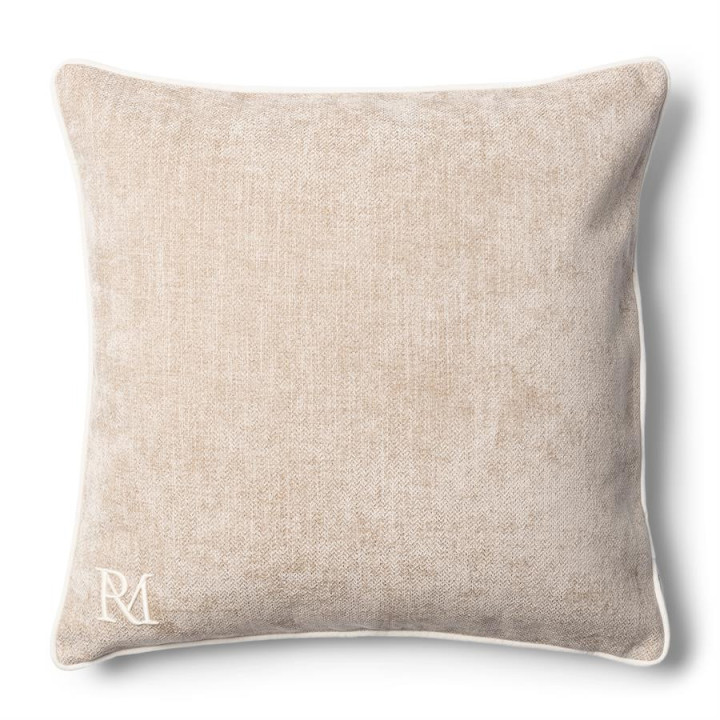 Poduszka Rivièra Maison Monogram Aveiro 60 × 60 cm