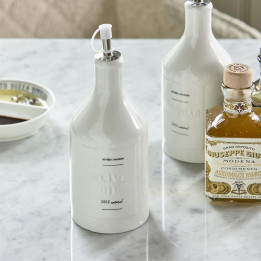 Porcelanowa butelka na oliwę Rivièra Maison Capri