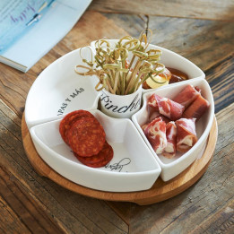 Zestaw do serwowania przekąsek Tapas Party Rivièra Maison