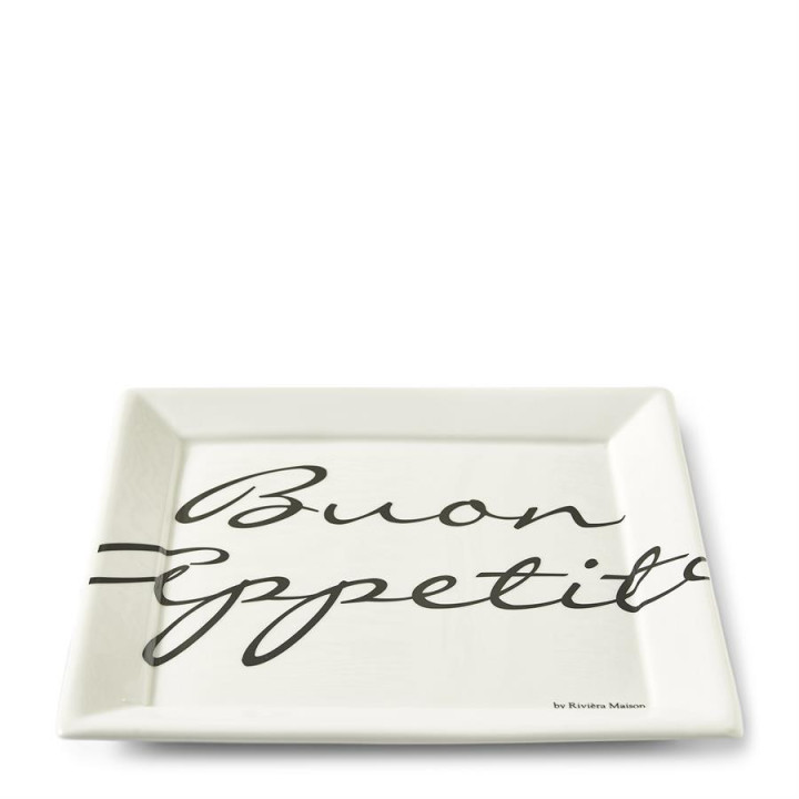 Talerz obiadowy Buon Appetito Rivièra Maison 26 × 26 cm